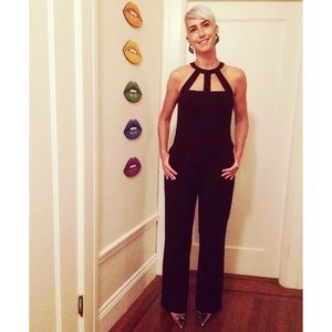 Worn once! BCBG Black Jumpsuit